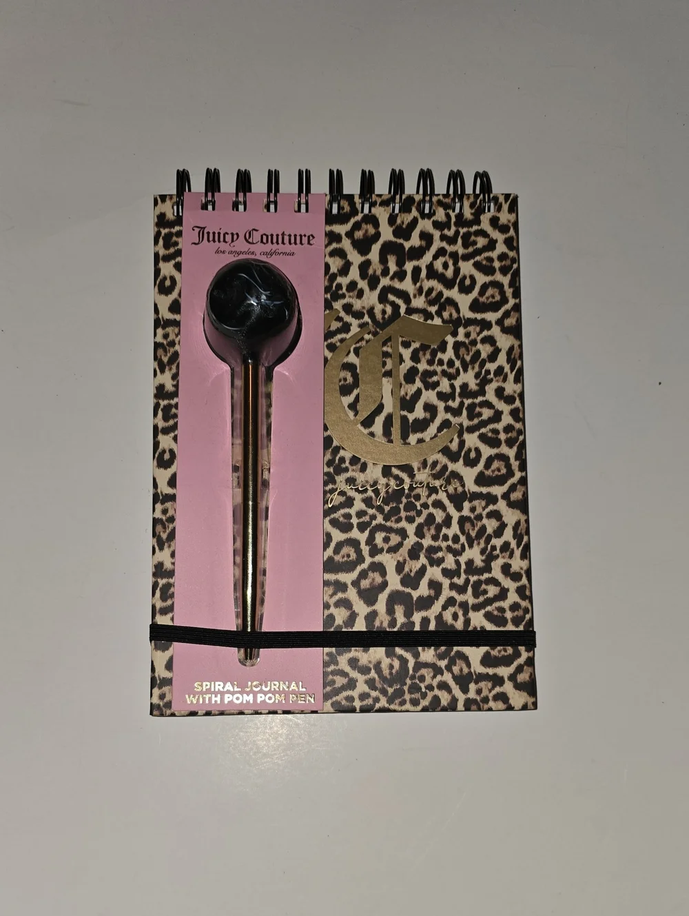Juicy Couture Leopard Spriral Journal